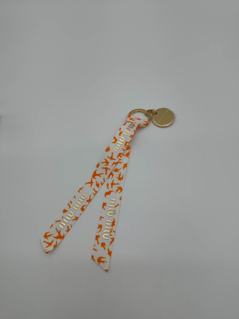 MIU MIU Les Eaux À La Mode Ribbon Wristlet Keychain Charm Boxed Rare NIB NWT - Picture 5 of 6